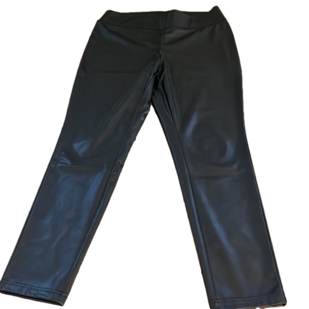 INC Faux leather pants
